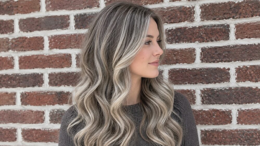 Gray hair blending techniques for a natural, low-maintenance hair color look